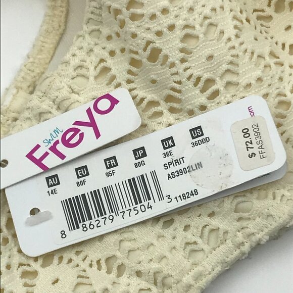 Freya Spirit Underwire Bikini Swim Top UK 36E US 36DDD - Picture 11 of 14
